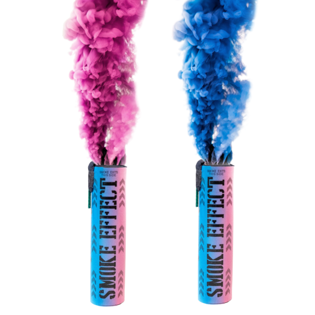 Gender Reveal Smoke Stick Wick Activated Discreet Label – Smoke Effect