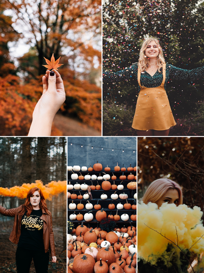 5 Smoke Bomb Photography Ideas for Fall Inspired Shoots