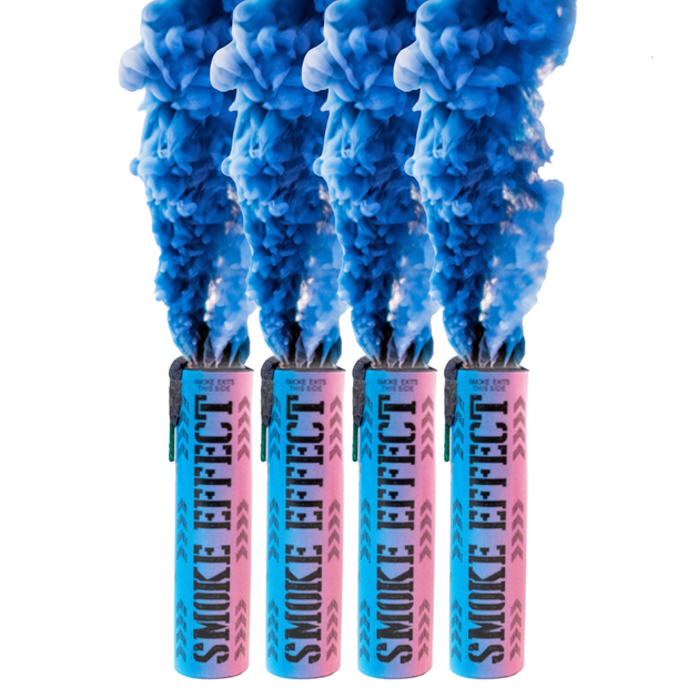 Blue Gender Reveal Smoke Stick - Wick Activated