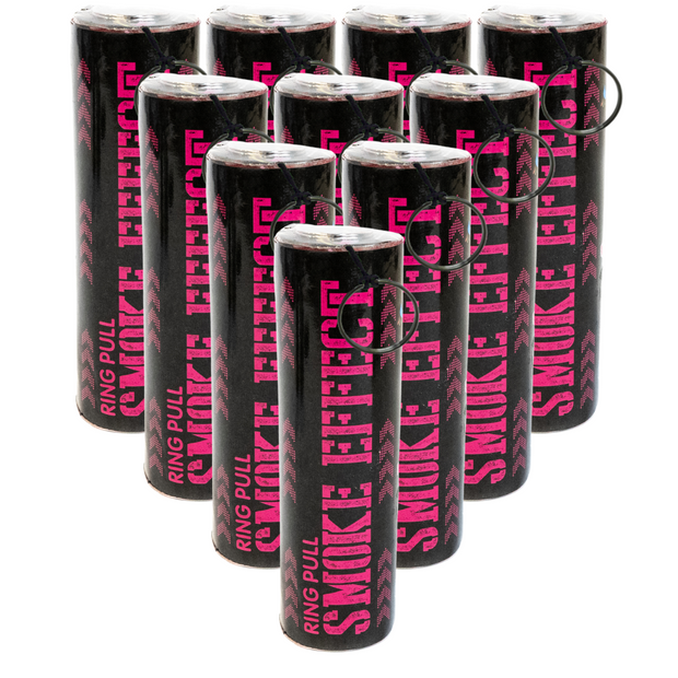 Ring Pull Smoke Bomb RP90 Second (Pink)