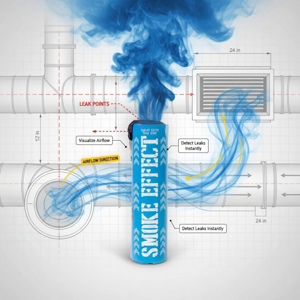 Smoke Emitter - Smoke Candles for Airflow & Leak Detection – Smoke Effect