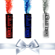 Patriotic Colored Smoke Bomb Ring Pull Activated Red, White & Blue Pack - 90 seconds
