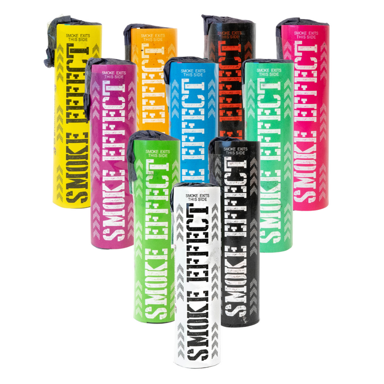 Smoke Bombs 10 Pack Rainbow | Best Color Smoke Bombs USA – Smoke