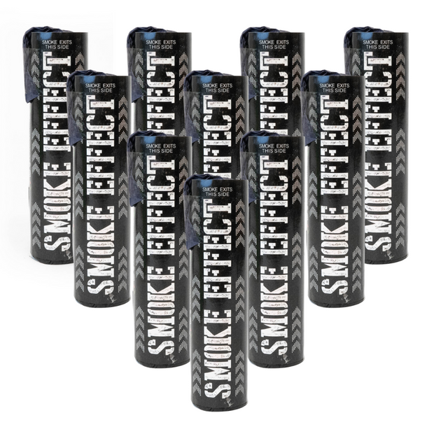 10 black smoke bombs