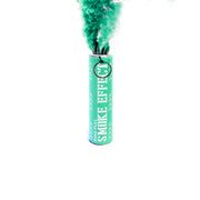 blue green teal smoke bomb
